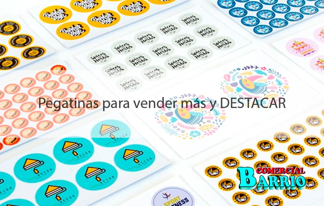 Pegatinas personalizadas para marcas y etiquetado - Etiquetas Adhesivas  Etiquetas Barrio S.A.